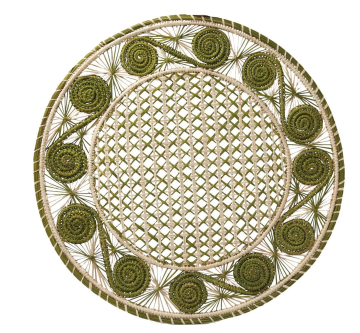 Caracol Handwoven Iraca Placemat