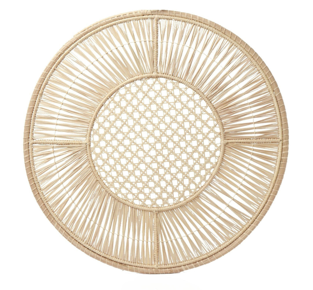 Radiant Woven Iraca Palm Placemat