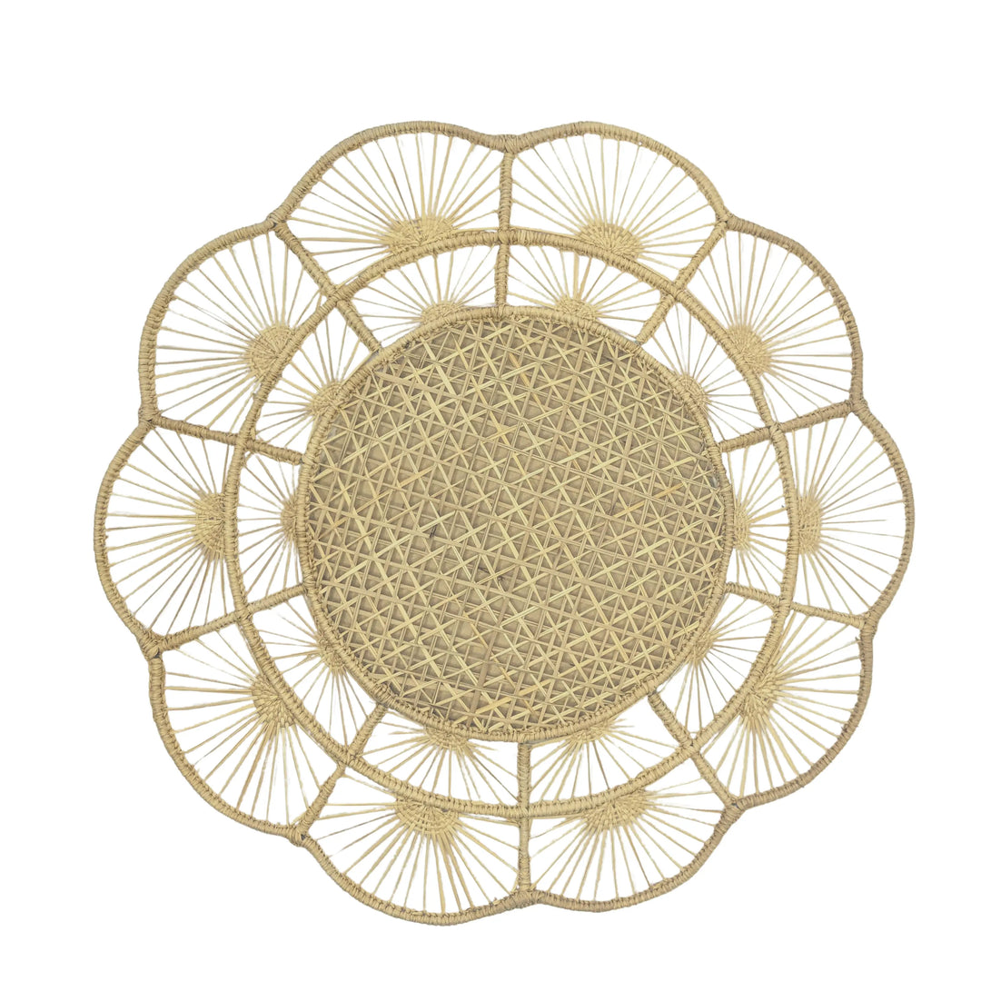 Flower Woven Placemat Macondo Forever