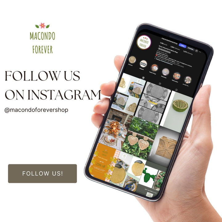 Petal Perfection Handwoven Iraca Placemat