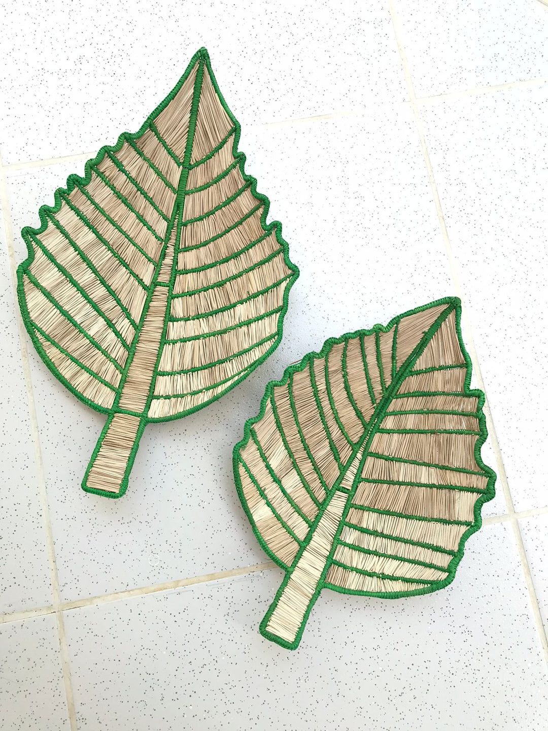 Banana Leaf Handwoven Iraca Decorative Tray