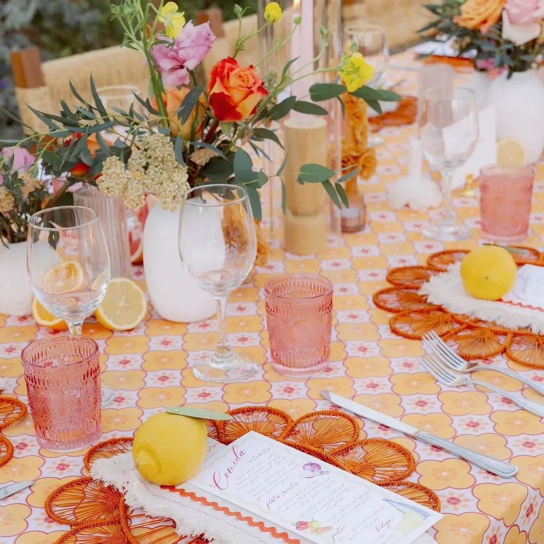 Sunray Handwoven Iraca Placemat