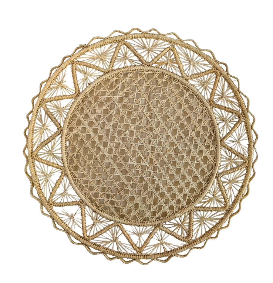 Pyramid Woven Placemat Macondo Forever