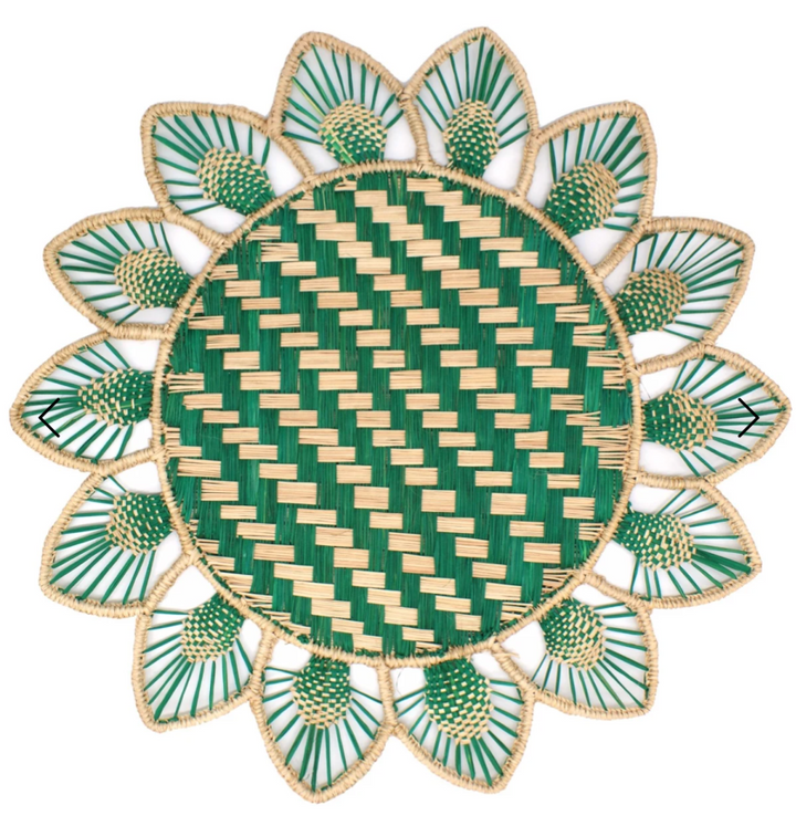 Sunbeam Handwoven Iraca Placemat