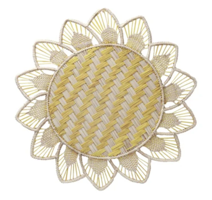 Sunbeam Handwoven Iraca Placemat