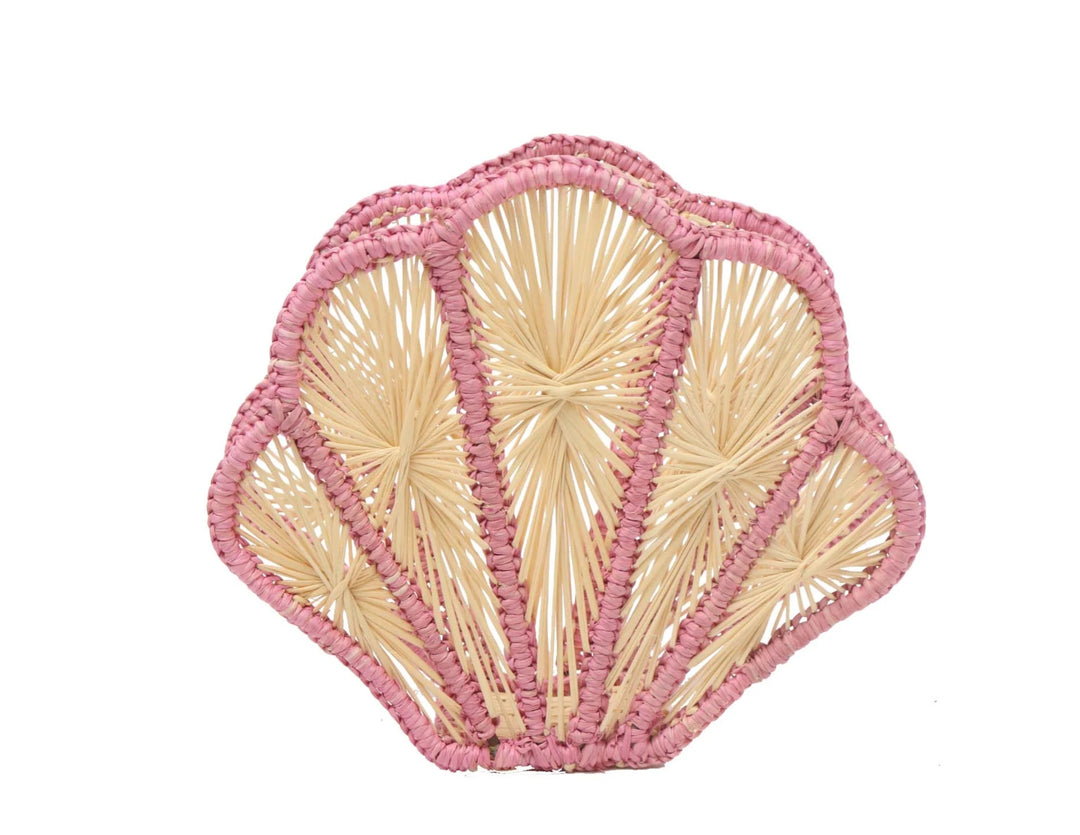 Seashell Handwoven Iraca Napkin Holder