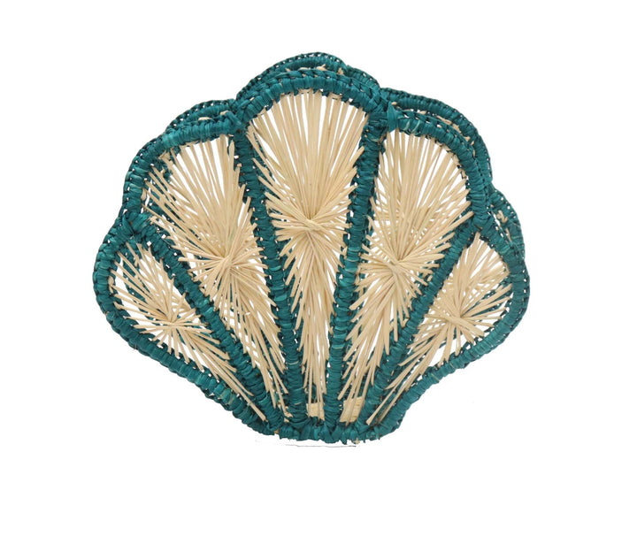Seashell Handwoven Iraca Napkin Holder