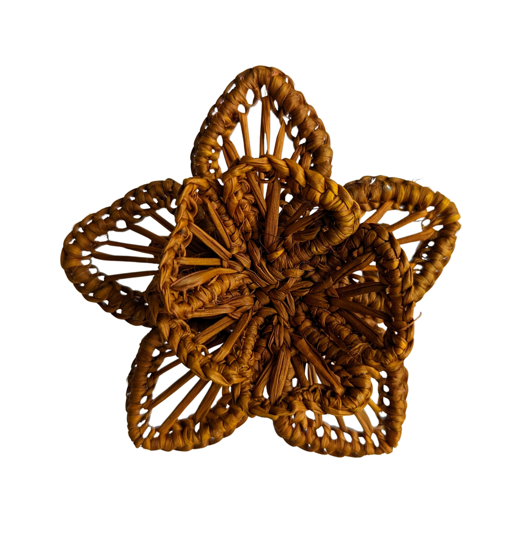 Thanksgiving Star Flower Napkin Ring Macondo Forever