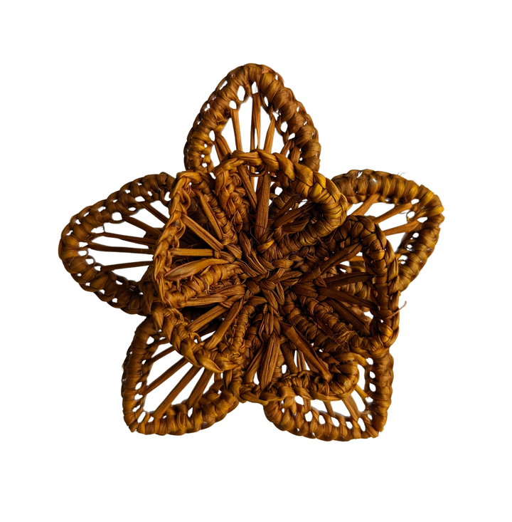 Thanksgiving Star Flower Napkin Ring Macondo Forever