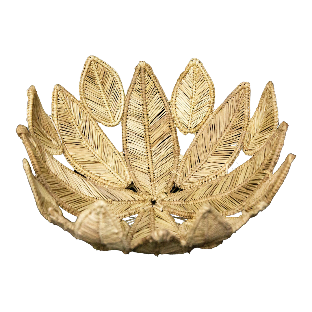 Stromanthe Handwoven Iraca Centerpiece