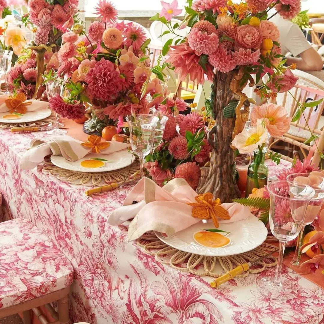 Thanksgiving Orchid Napkin Ring Macondo Forever