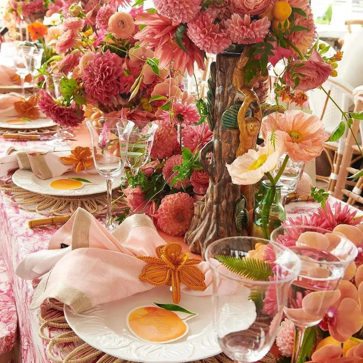 Thanksgiving Orchid Napkin Ring Macondo Forever