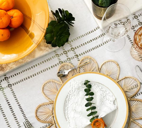 Sunray Handwoven Iraca Placemat