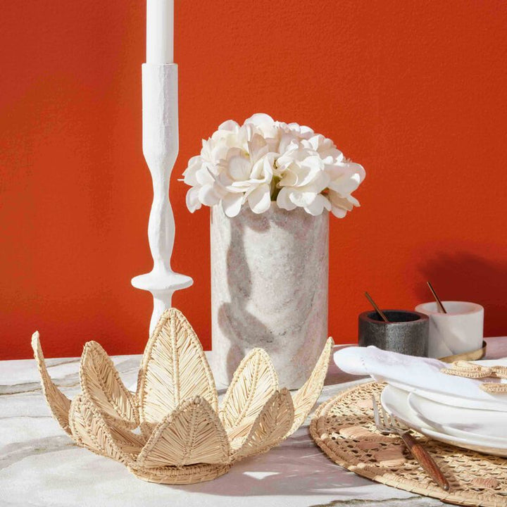 Stromanthe Handwoven Iraca Serving Bowl