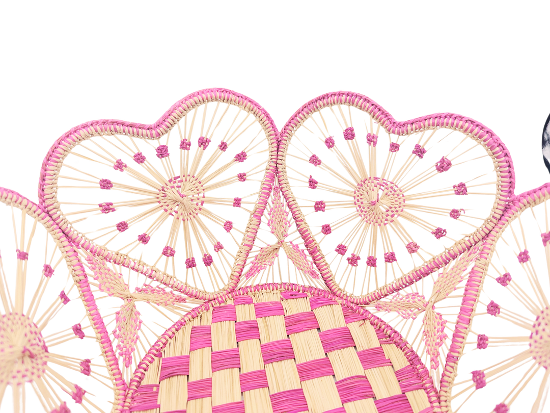 Heartfelt Handwoven Iraca Bread Basket