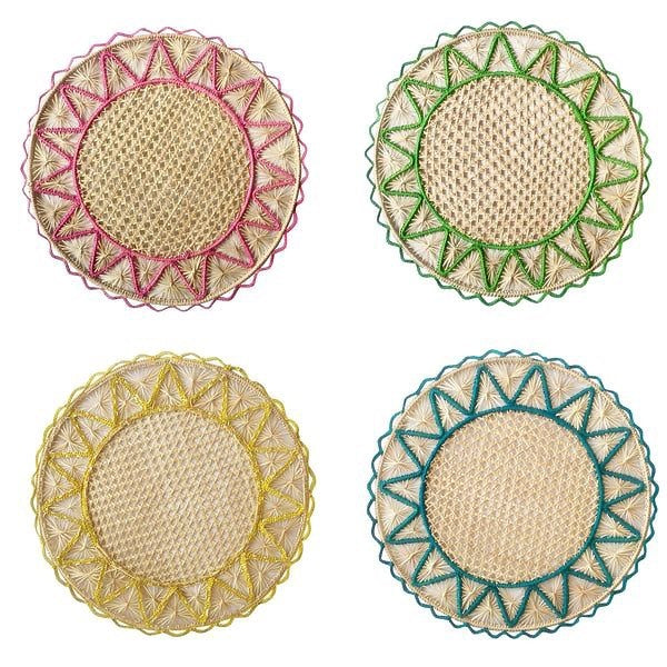 Pyramid Handwoven Iraca Placemat