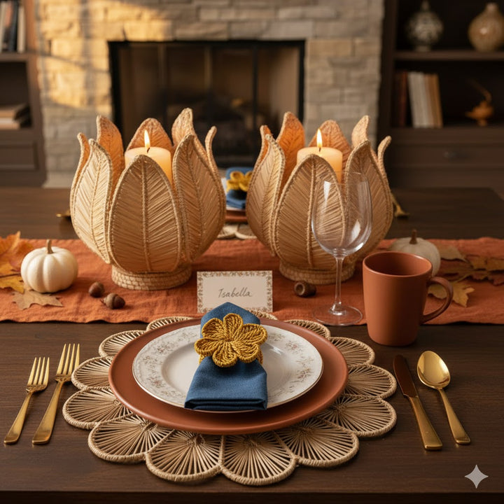 Camilla Handwoven Iraca Palm Placemat