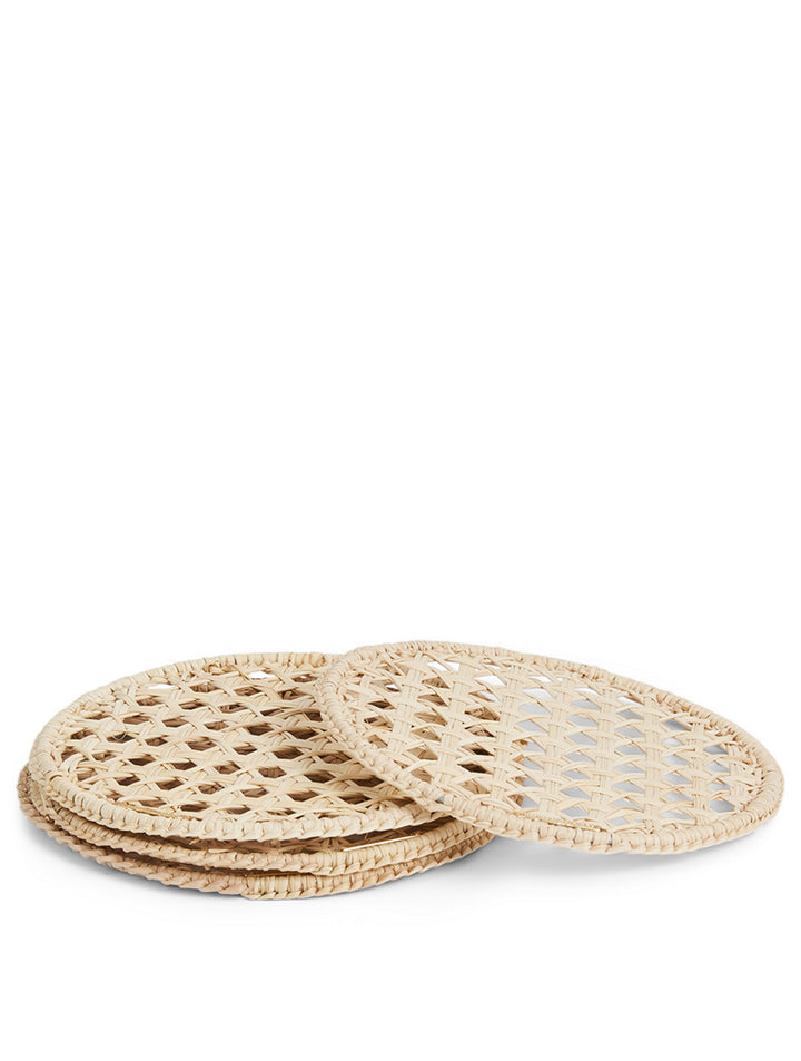 Crisscross Woven Coaster Macondo Forever