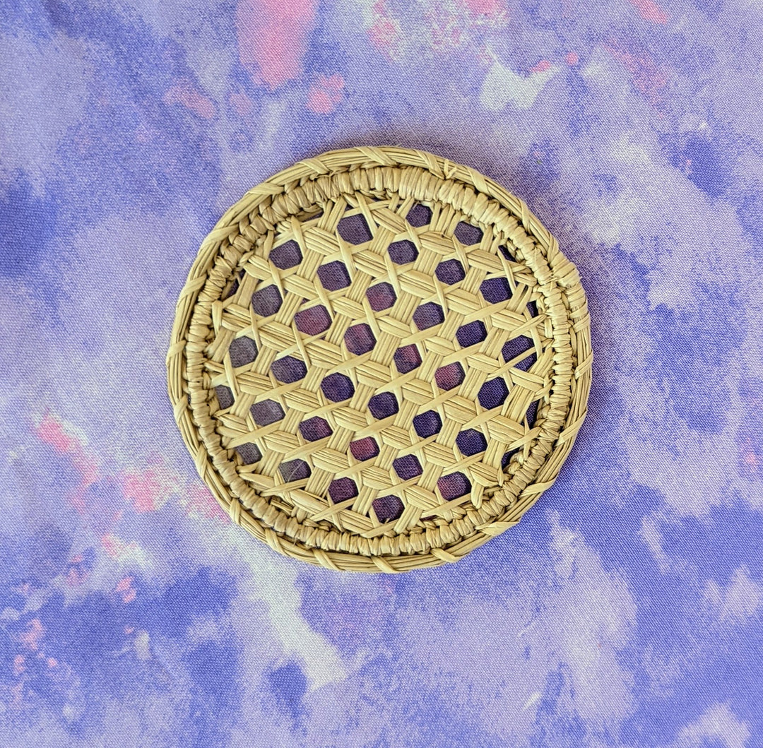 Crisscross Woven Coaster Macondo Forever