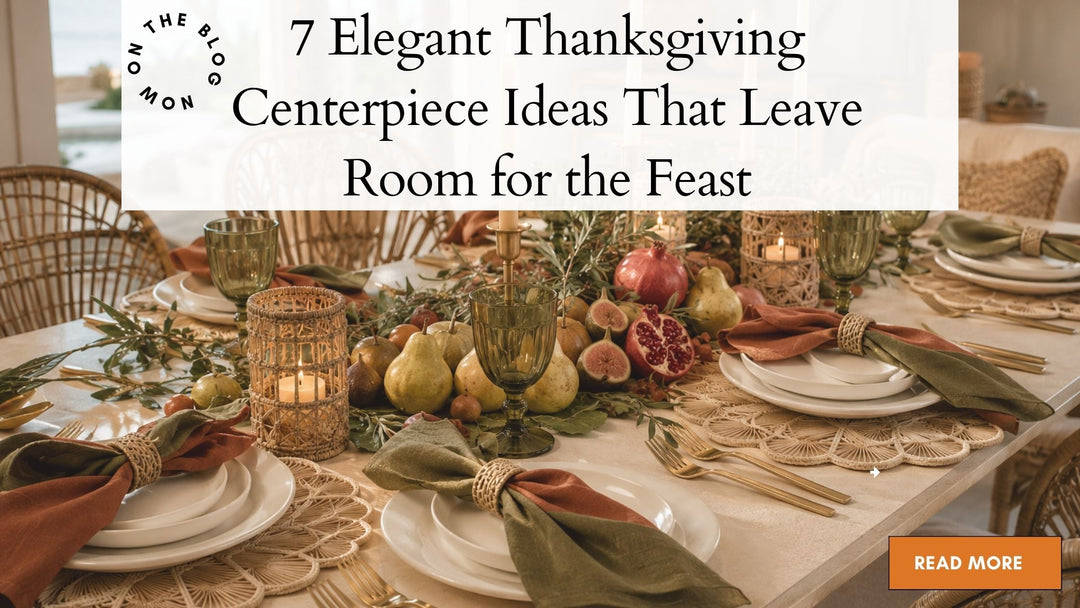 7 Elegant Thanksgiving Centerpiece Ideas That Leave Room for the Feast