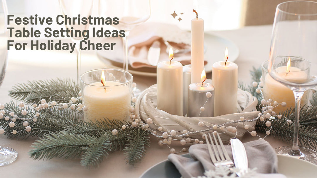 Festive Christmas Table Setting Ideas For Holiday Cheer