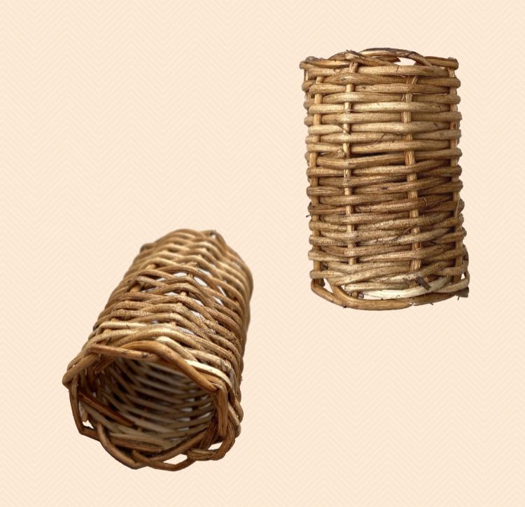 Rustic Rattan Napkin Ring