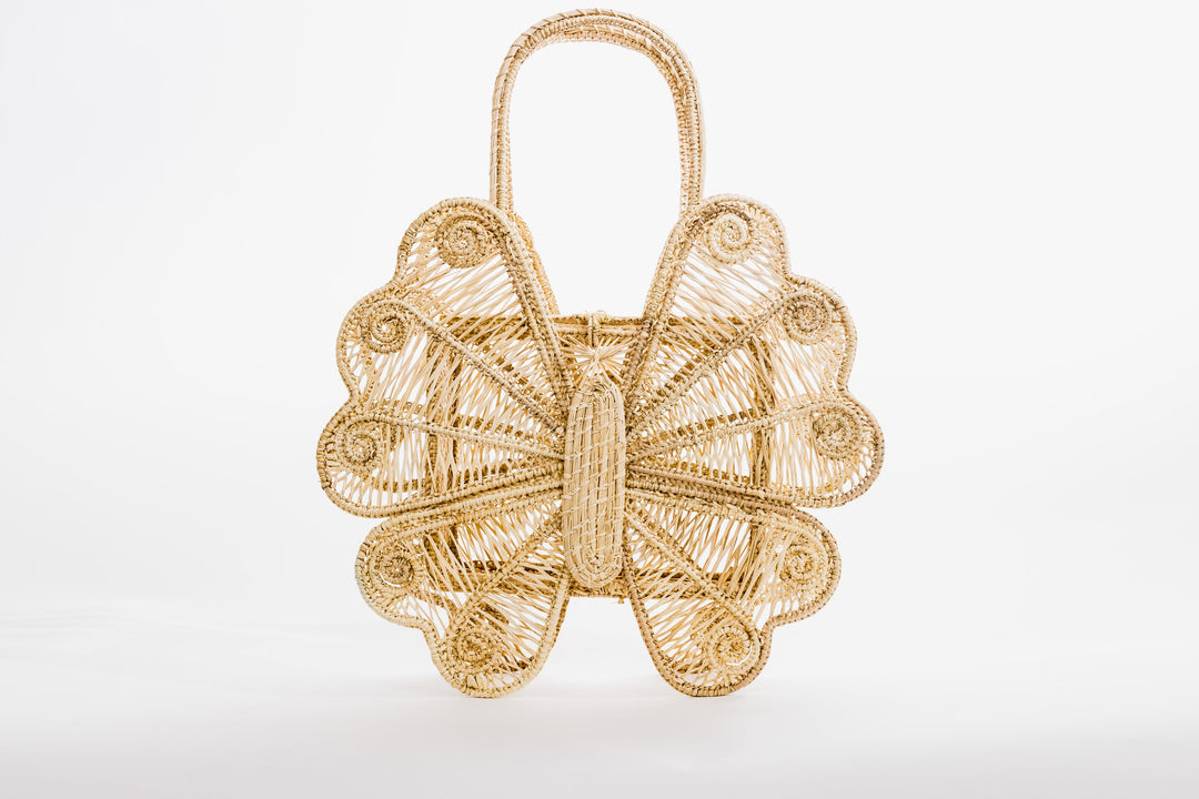 Butterfly Woven Purse