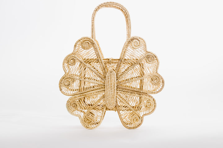 Butterfly Woven Purse