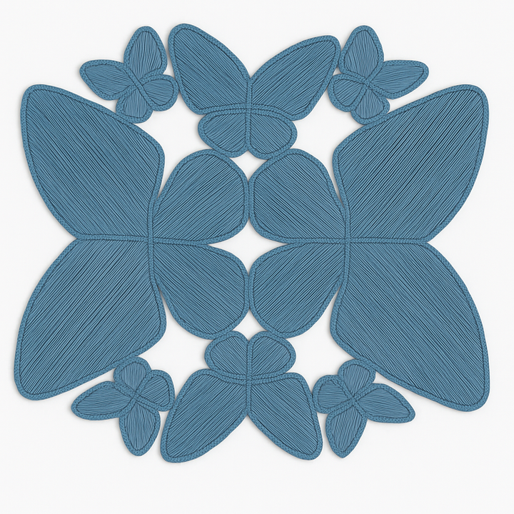 Butterfly Handwoven Iraca Placemat