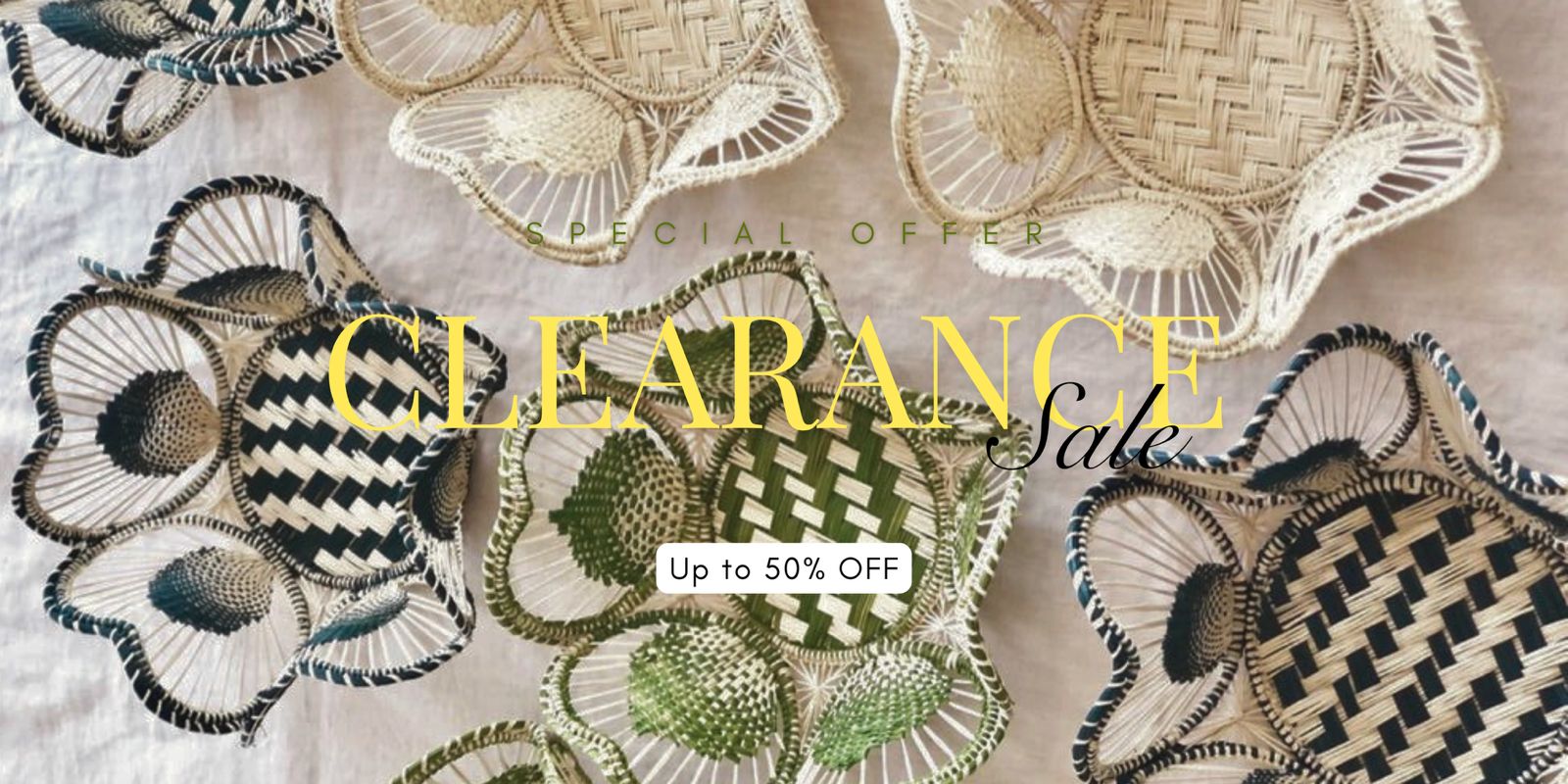 Clearance Sale- Save up to 50% off