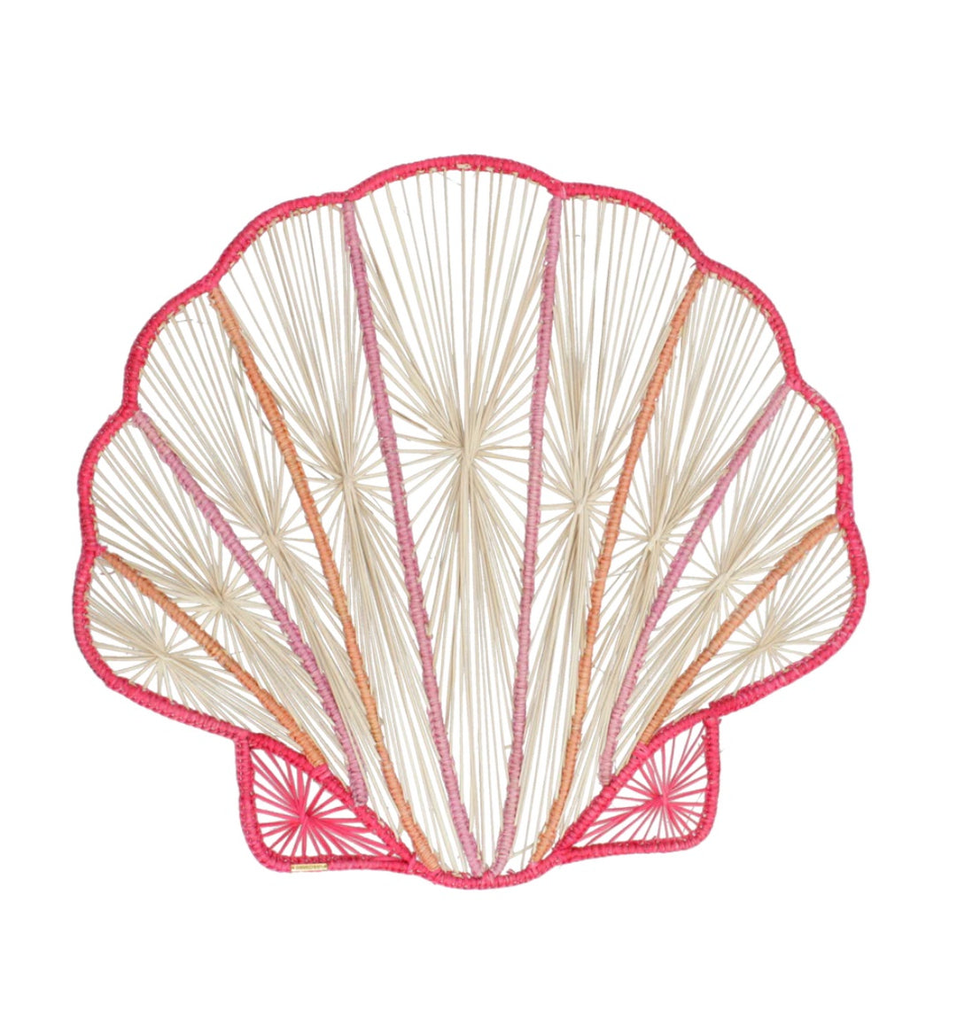 Ocean Blossom Handwoven Iraca Placemat