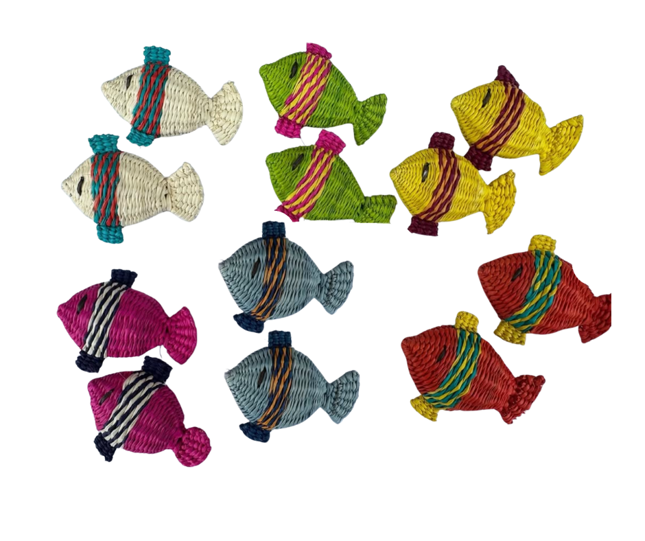 Fish Handwoven Iraca Napkin Rings – MacondoForever