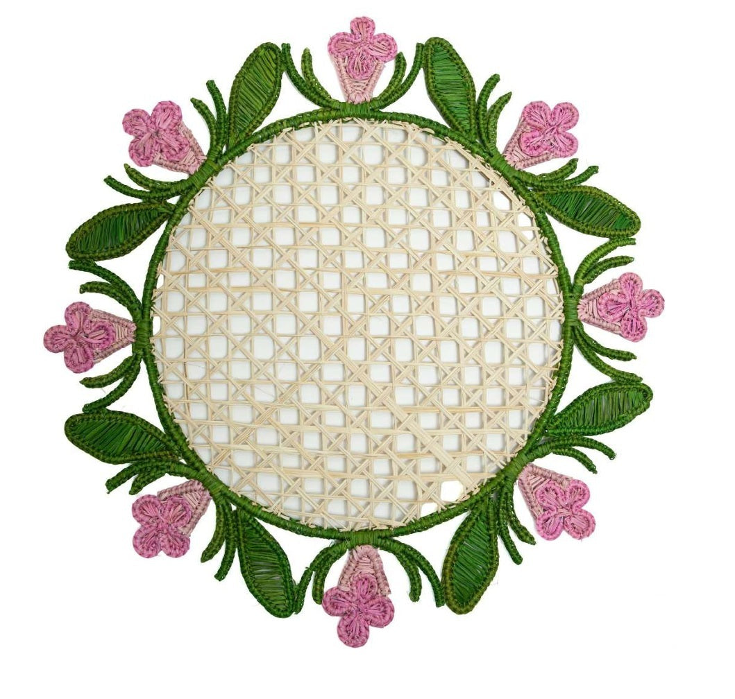 Flore Handwoven Iraca Palm Placemat