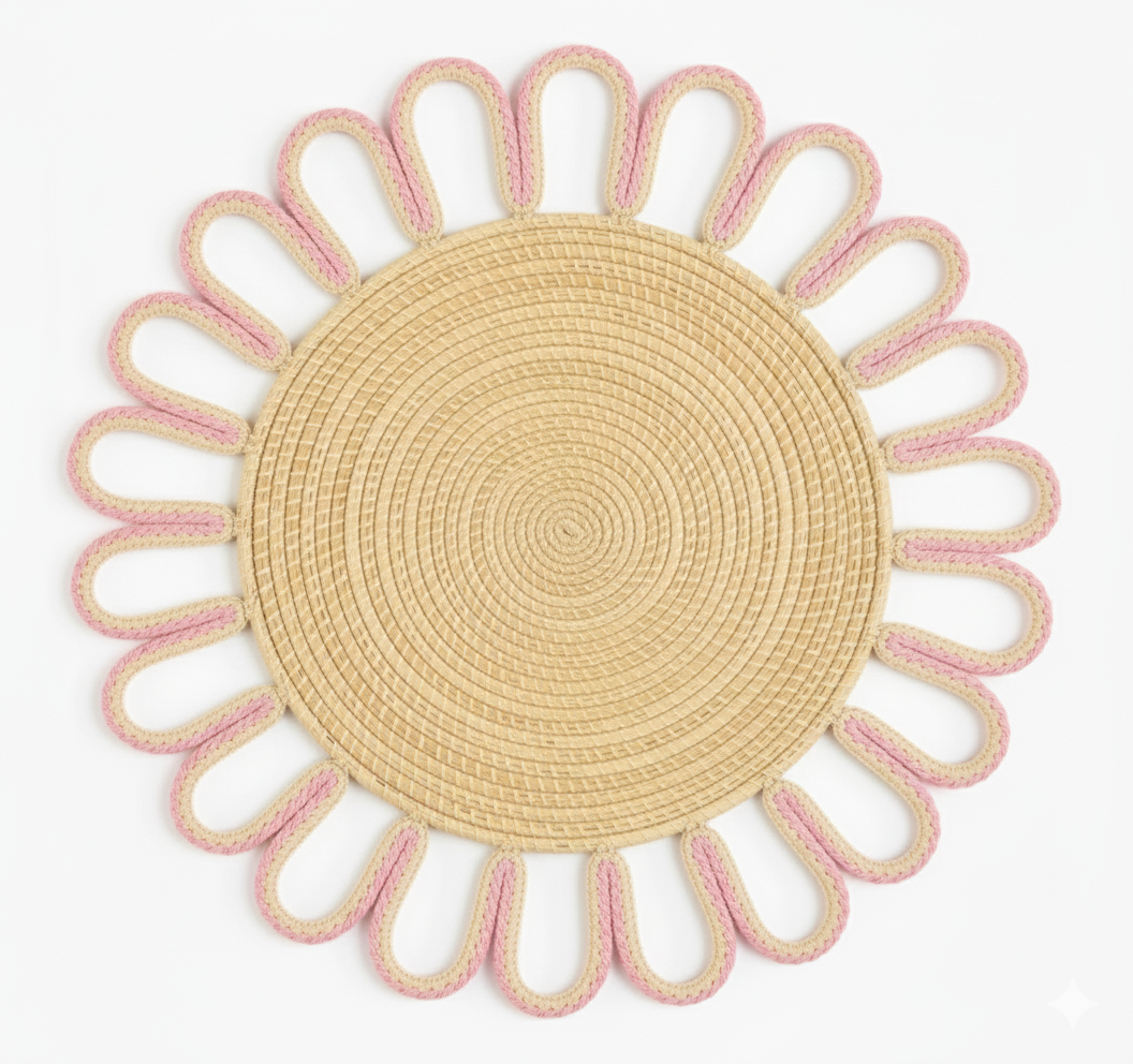 Florentina Handwoven Iraca Palm Placemat