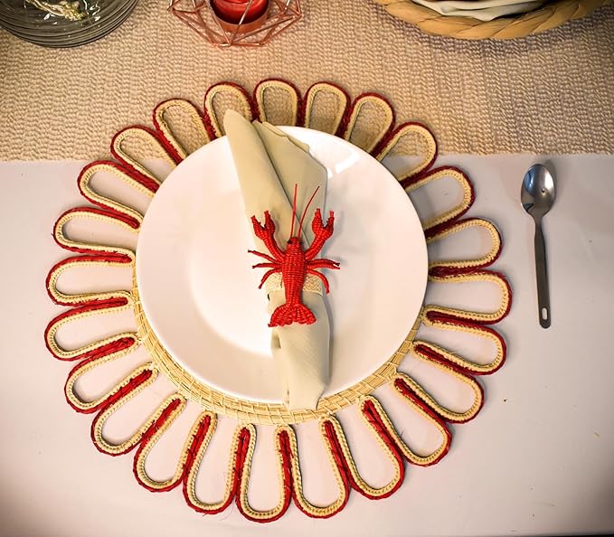 Florentina Handwoven Iraca Palm Placemat