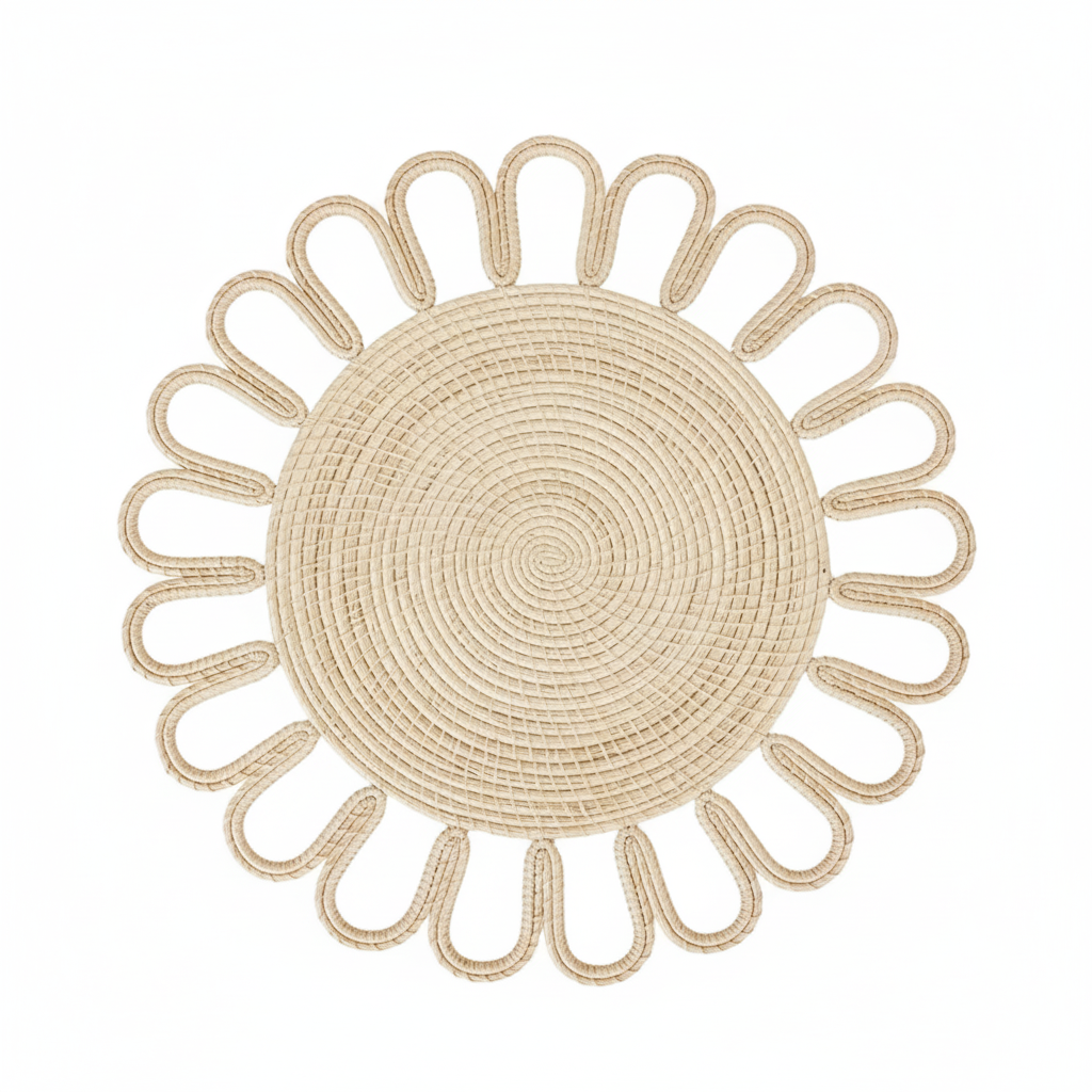 Florentina Handwoven Iraca Palm Placemat