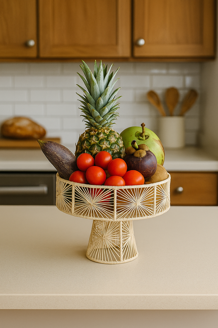 Starburst Handwoven Iraca Fruit Stand
