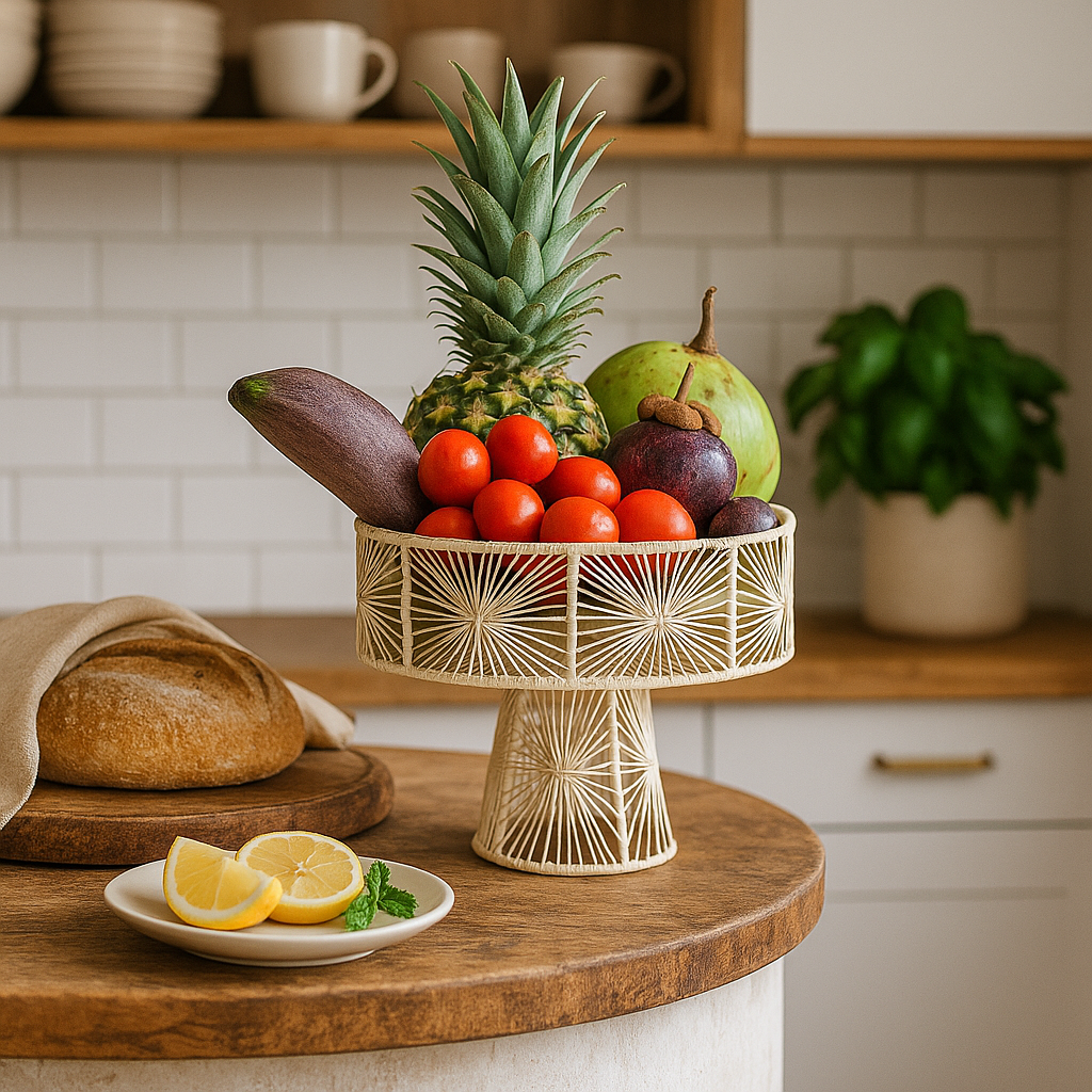Starburst Handwoven Iraca Fruit Stand