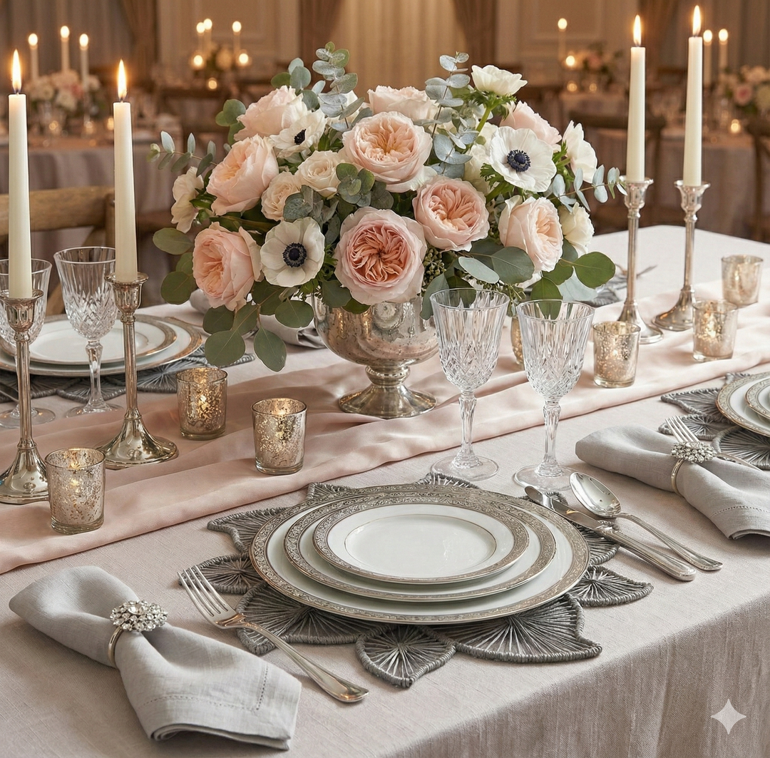 Bloom Handwoven Iraca Placemat