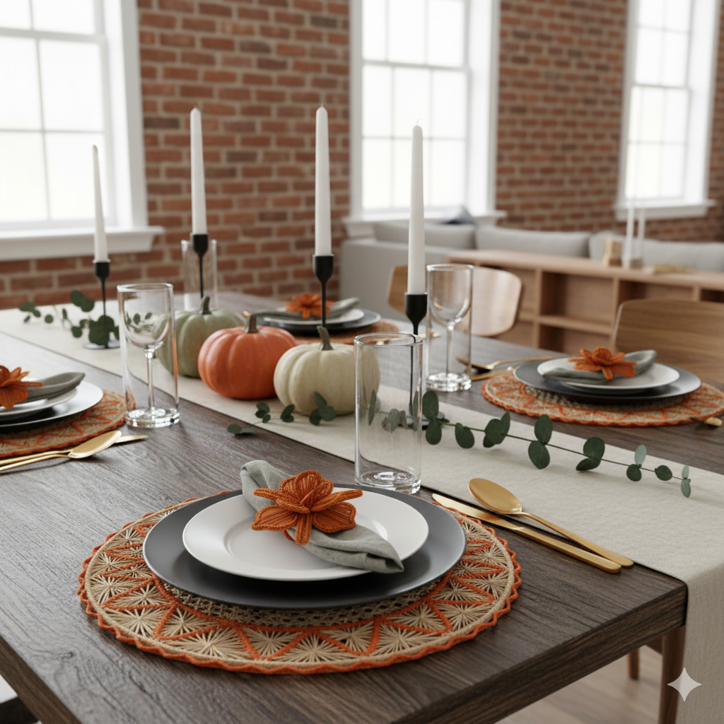 Pyramid Handwoven Iraca Placemat