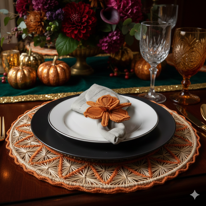 Pyramid Handwoven Iraca Placemat