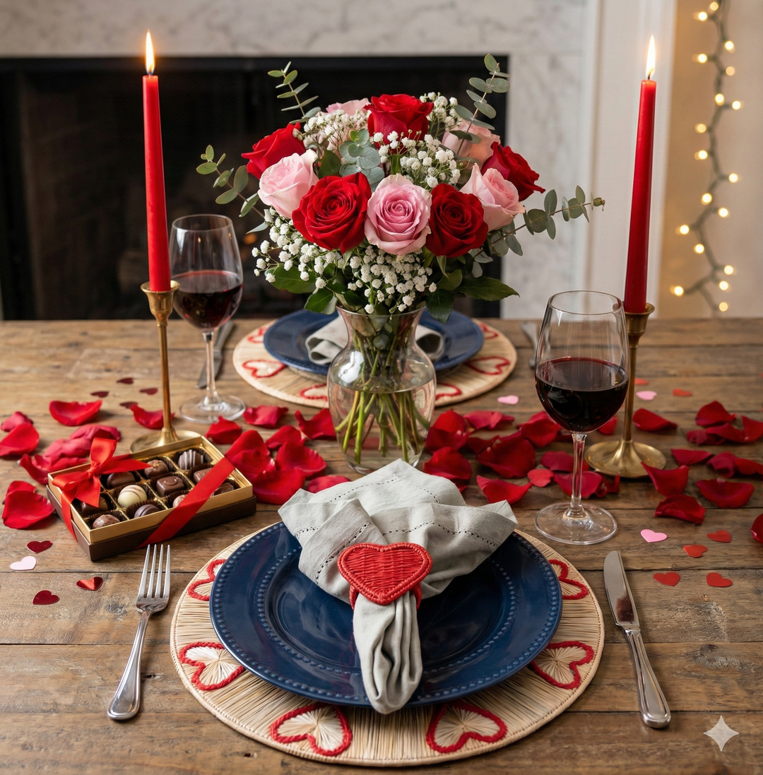 Heart Handwoven Iraca Napkin Ring