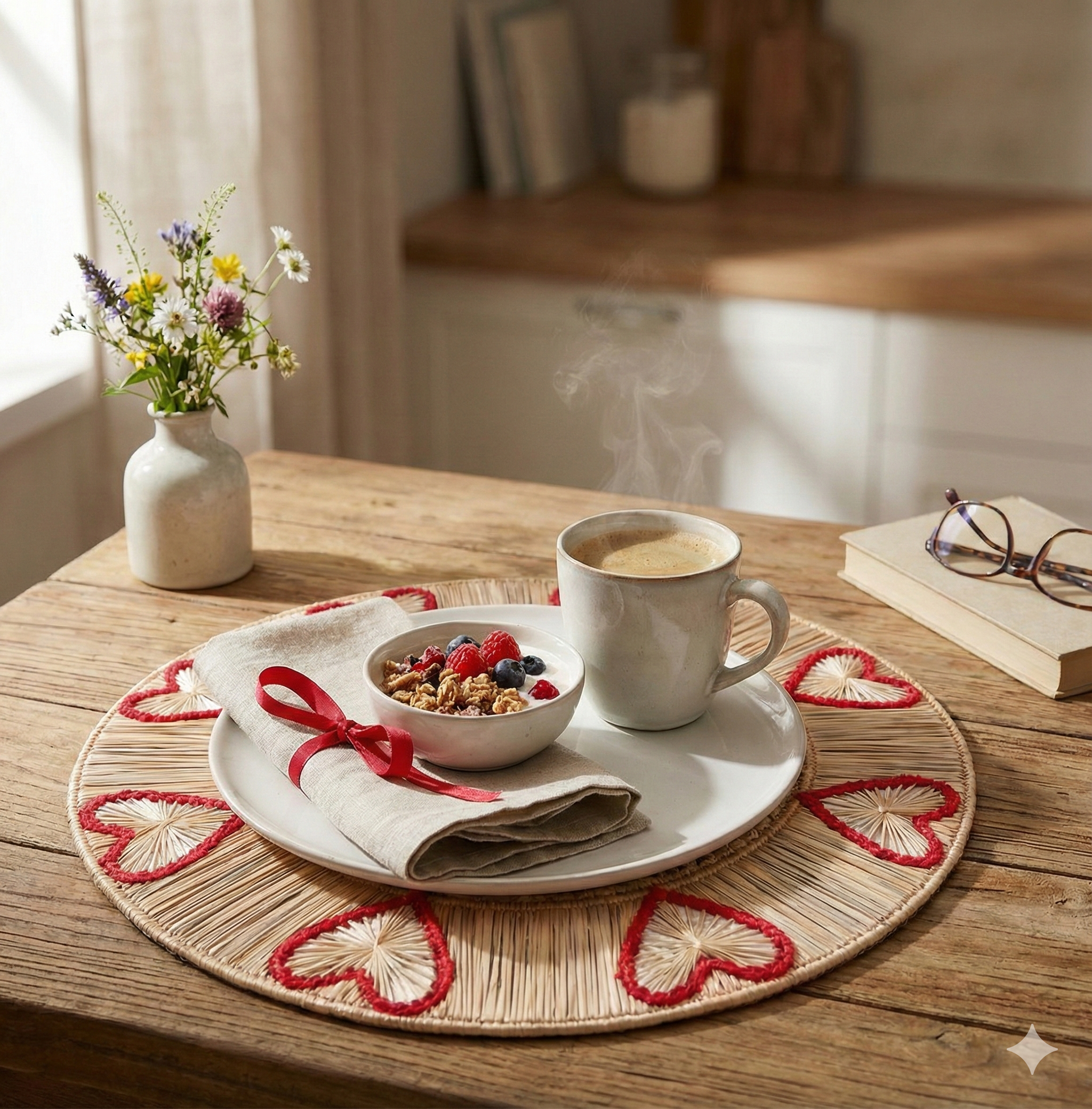 Macondo Forever Iraca Palm Placemat
