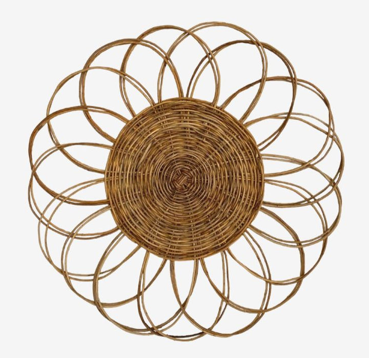 Sol Petal Rattan Placemat