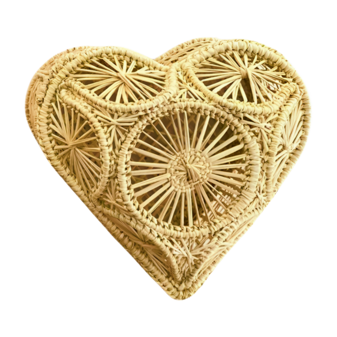 Heart Woven Trinket Box