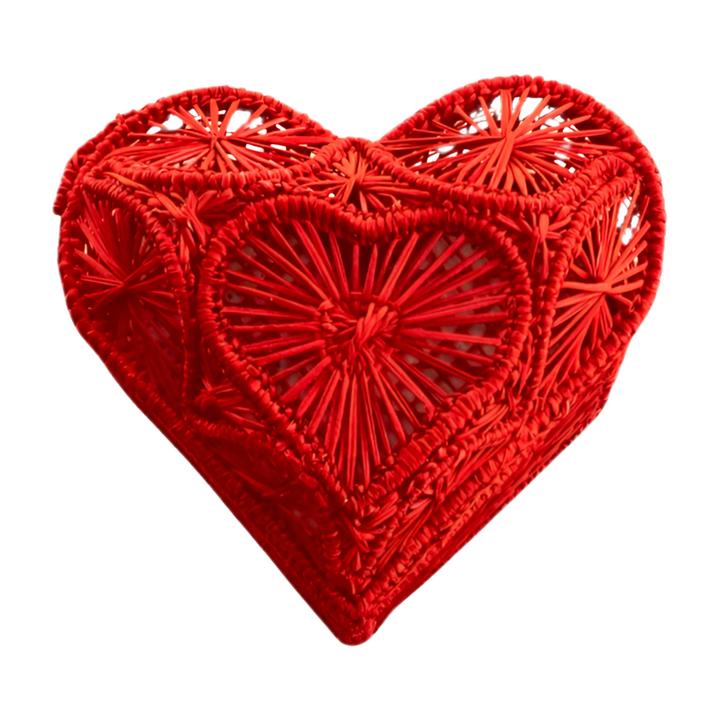 Heart Woven Trinket Box