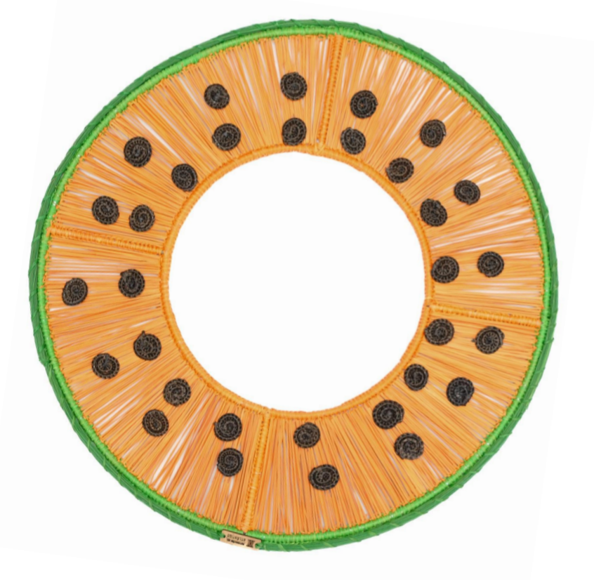 Lilo Handwoven Iraca Placemats – Tropical Fruit Collection