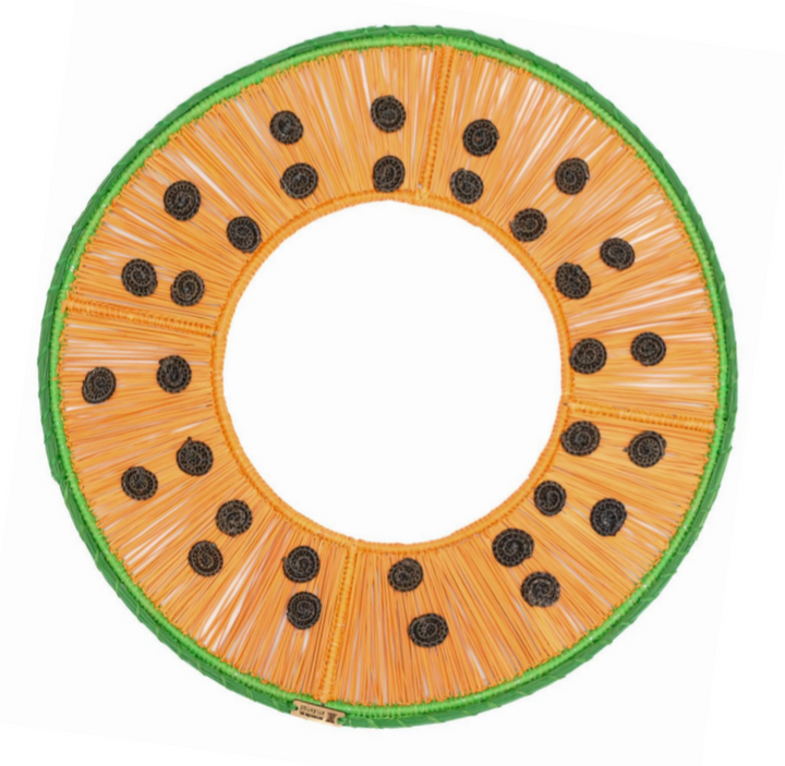 Lilo Handwoven Iraca Placemats – Tropical Fruit Collection