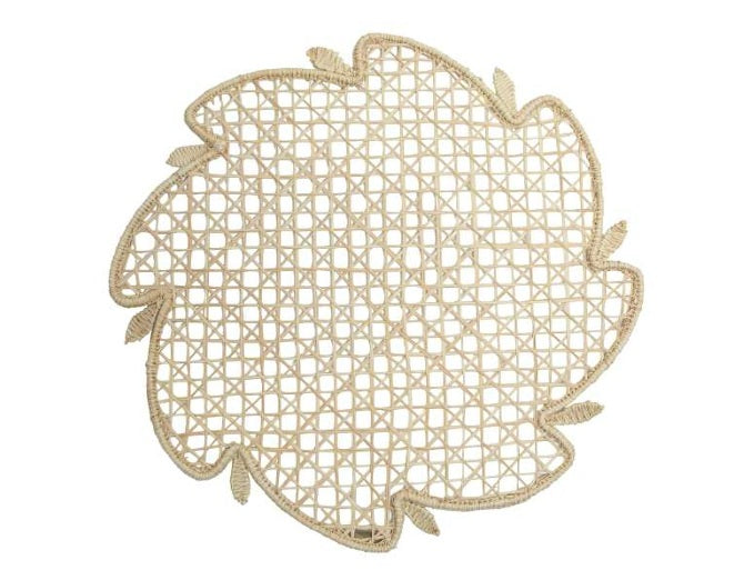 Melissa Bloom Handwoven Iraca Palm Placemat