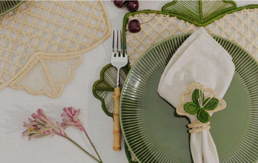 Melisse Handwoven Iraca Palm Placemat